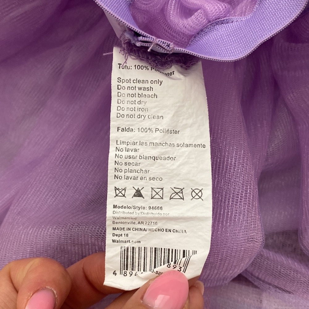 Bundle: Kids girl tutu skirts size 4T-5T (5 skirts) - Picture 8 of 10